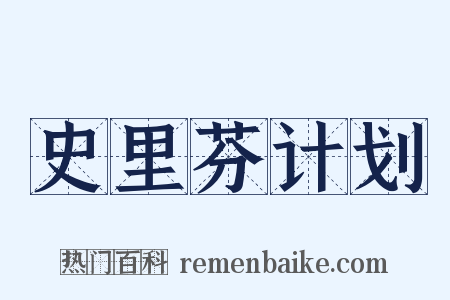 史里芬计划是什么意思的图片